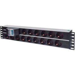 Intellinet Bandeau D´alimentation Pour Rack 714051 Black One Size unisex