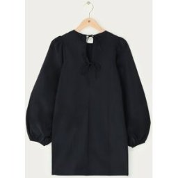 Robe noire à manches longues bouffantes My Jewellery Noir M femme