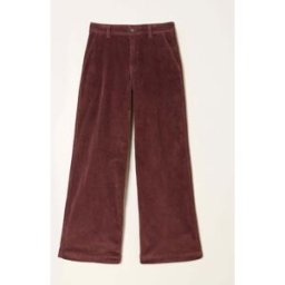 fatface FatFace Cord Wide Leg Trouser Brun FR 36 Short (EU 34 S)