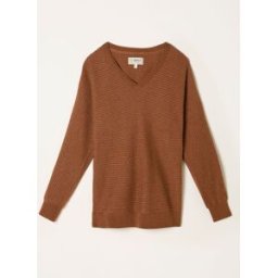 fatface FatFace Batwing Knitted Jumper Brun FR 44 (EU 42)