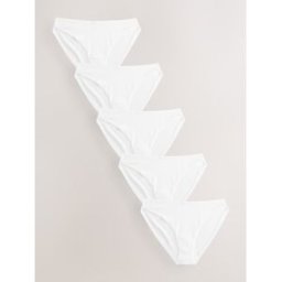 Next Lot de 5 slips en coton mélangé pâle FR 50 (EU 48)