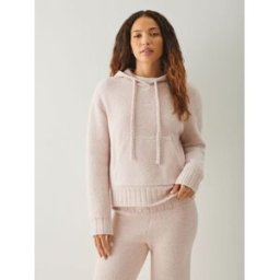 nike Nike Phoenix Bouclé Knit Cosy Hoodie Rose M (FR 42-44)