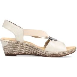 Rieker Rieker Elasticated Sandals crème EU 42 (UK 8)