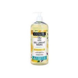 Coslys Gel Lavant Mains Lavande & Citron Tous Types de Peaux Bio 1 L - Flacon-Pompe 1 L