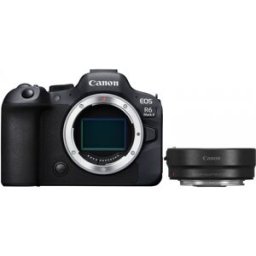 Canon Boîtier EOS R6 II + adaptateur baïonnette EF-EOS R