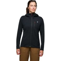 Black Diamond Sweat-shirt à Zip Diverge Black XS Femme