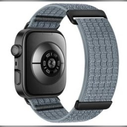 INF Sangle de montre en nylon compatible avec Huawei Fit 5 Pro, 5, 4 Pro, 4 et 3 – Design respirant à deux sections Gris