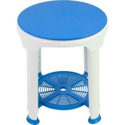 Reha Fund Tabouret Swivel Bathroom Blue One Size
