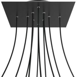 Creative Cables Krovnq4010f103 Xxl Kit Rose-one Carré Noir Mat Rose Multicolor 400 mm
