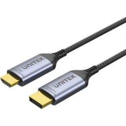 Unitek Câble Displayport Vers Hdmi 1.8 M Black One Size unisex