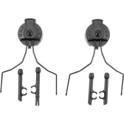 Earmor Adaptateur De Rail Arc Helmet Attachment Kit Peltor Black One Size unisex