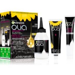 Garnier Olia Big Kit coloration cheveux permanente teinte 2.0 Black Diamond