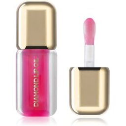 Dermacol Diamond Edition Lip Oil huile teintée pour les lèvres effet repulpant teinte 05 Rose Flame 4 ml