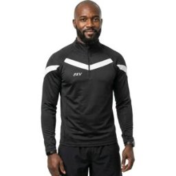 Force Xv Sweat à Demi-zip Victory Black White 2XL Homme