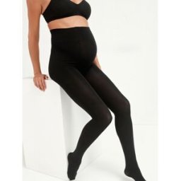 Next Collants de maternité opaques 3D 100 Noir S (FR 38-40)