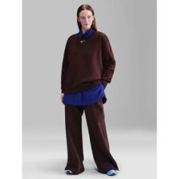 nike Nike Sportswear Phoenix Fleece High Waisted Wide Leg Joggers rouge S (FR 38-40)