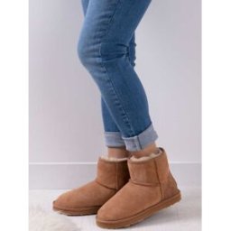 Just Sheepskin Just Sheepskin Ladies Mini Classic Boots Brun EU 38 (UK 5)
