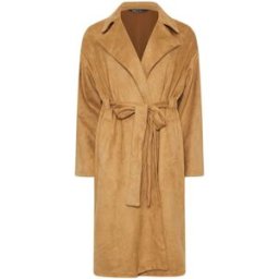 M & Co M & Co Faux Suede Jacket Brun FR 40 (EU 38)