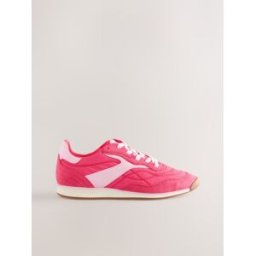 next Baskets à lacets avec empiècements Rose EU 37.5 (UK 4.5)