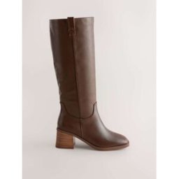 Next Bottes à talons hauts Forever Comfort à enfiler Brun EU 37 (UK 4)