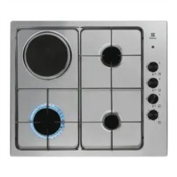 ELECTROLUX Table de cuisson mixte 3+1 inox - EGL62821OX