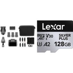 DJI Mini 5 Pro Fly More Combo Plus (RC2) + carte microSDXC Lexar de 128 Go