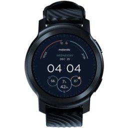 Motorola Moto Watch 100/bk 3,3 Cm (1.3") Lcd 42 Mm Numérique Écran Tactile Noir Gps (satellite)