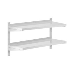 Étagère murale - 2 tablettes - 40 x 100 cm