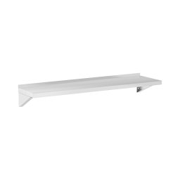 Étagère murale - acier inoxydable - 150 x 40 cm - jusqu'à 30 kg - Royal Catering