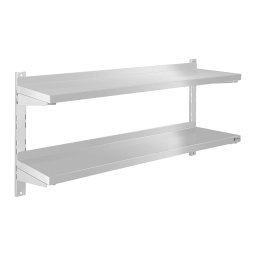 Étagère murale - 2 plateaux - 120 cm