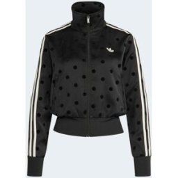 adidas originals adidas Originals Polka Dot Firebird Satin Track Top Jacket Noir FR 42 - 42 (EU 40-42)