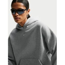 Nike Nike Studio Fleece Oversized Hoodie Gris M (FR 42-44)