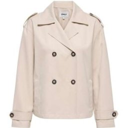 ONLY ONLY Classic Short Trench Coat naturel FR 42-44 (EU 40-42)