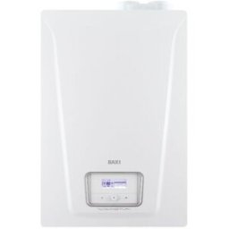 Baxi Chaudière à Condensation Nuvola Century 35 kW avec Ballon 45L Méthane/GPL et Kit Évacuation des Fumées