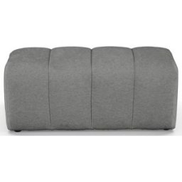 Pouf gris BOBOCHIC X CONFORAMA MAXENCE