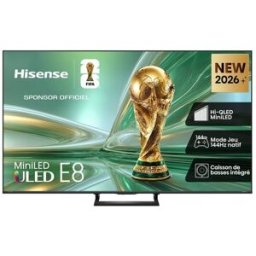 TV 164 cm UHD 4K Mini Led HISENSE 65E8S