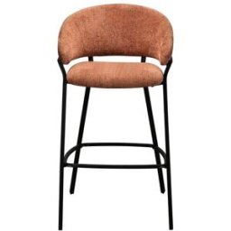 tabouret de bar orange ISIDORE