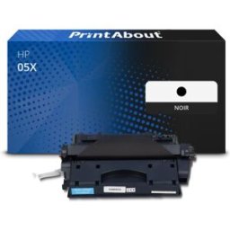 PrintAbout Toner compatible HP 05X (CE505X) - Noir - Grande capacité Noir
