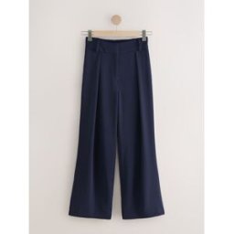 Next Pantalon ample à dos élastique bleu FR 48 XL Tall (EU 46 XL Tall)