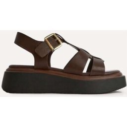Linzi Linzi Subtract Gladiator Style Flatform Sandals Brun EU 40 (UK 7)