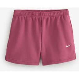 Nike Nike Studio Fleece Mid Rise Shorts Rose M (FR 42-44)