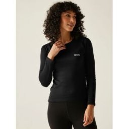 Regatta Regatta Black Thermal Baselayer Set Noir FR 46 (EU 44)