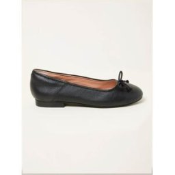fatface FatFace Leather Ballerina Pump Noir EU 37 (UK 4)