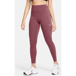 Nike Nike One Seamless Front High Waisted Full Length Leggings Rose S (FR 38-40)
