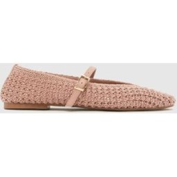Schuh Schuh Lisbeth Crochet Ballerina Rose EU 38 (UK 5)
