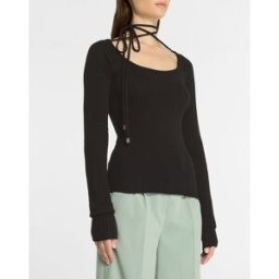 The Attico - Pull Maglione Heather noir 38