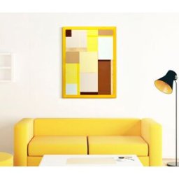 Mauro Ferretti - Impression sur toile laquée avec cadre - 60x3,3x80 cm OS