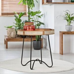 Mauro Ferretti - Table basse en métal Fuji multicolore - 60x60x60.5 cm OS