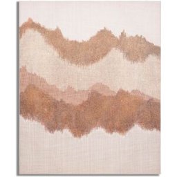 Mauro Ferretti - Peinture sur toile avec cadre en bois browny multicolore - 80x3.7x100 cm OS