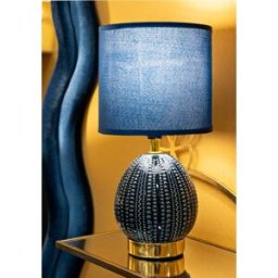 Mauro Ferretti - Lampe de table Flavi Bleue - 15x30,5 cm OS